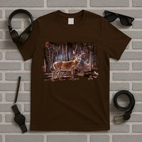Deer Hunting Scene T-Shirt