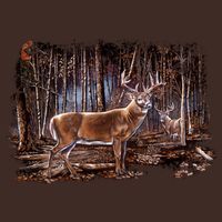 Deer Hunting Scene T-Shirt