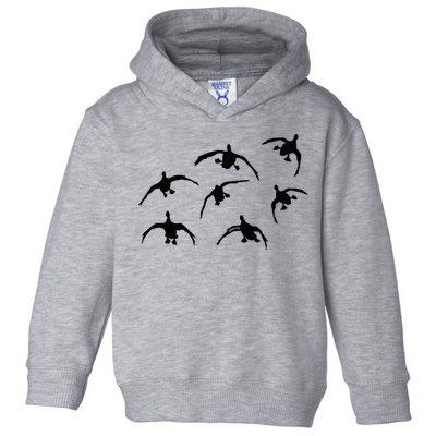 Duck Hunting Seven Drakes By Committed Waterfowl Toddler Hoodie