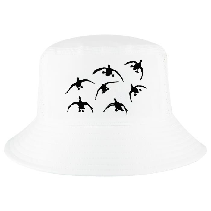 Duck Hunting Seven Drakes By Committed Waterfowl Cool Comfort Performance Bucket Hat