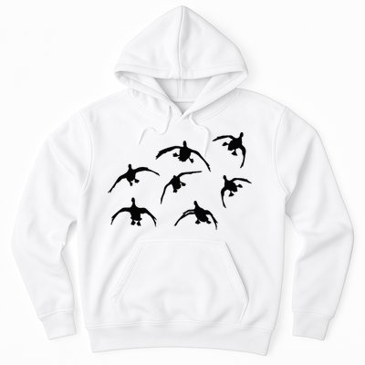 Duck Hunting Seven Drakes By Committed Waterfowl Hoodie