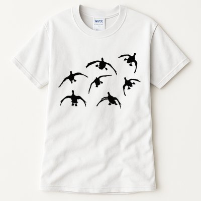 Duck Hunting Seven Drakes By Committed Waterfowl Tall T-Shirt