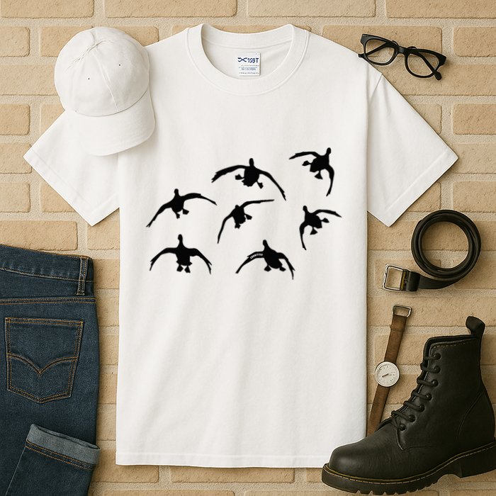 Duck Hunting Seven Drakes By Committed Waterfowl Tall T-Shirt