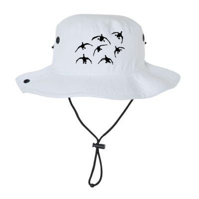 Duck Hunting Seven Drakes By Committed Waterfowl Legacy Cool Fit Booney Bucket Hat