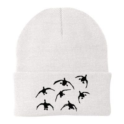 Duck Hunting Seven Drakes By Committed Waterfowl Knit Cap Winter Beanie