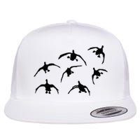 Duck Hunting Seven Drakes By Committed Waterfowl Flatbill Hat