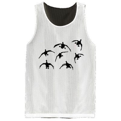 Duck Hunting Seven Drakes By Committed Waterfowl Mesh Reversible Basketball Jersey Tank