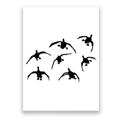 Duck Hunting Seven Drakes By Committed Waterfowl Poster