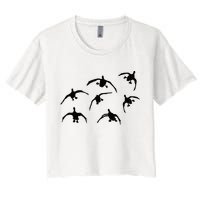 Duck Hunting Seven Drakes By Committed Waterfowl Crop Top