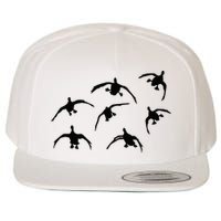 Duck Hunting Seven Drakes By Committed Waterfowl Wool Snapback Cap