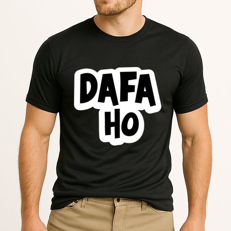 Dafa Ho South Asian Indian Humor Great Gift Cooling Performance Crew T-Shirt