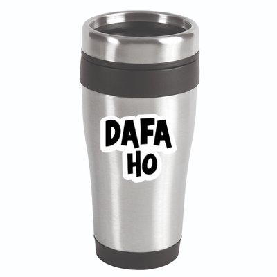 Dafa Ho South Asian Indian Humor Great Gift 16oz Travel Tumbler