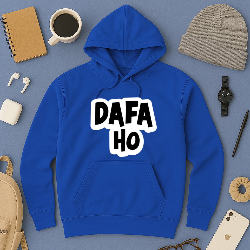 Dafa Ho South Asian Indian Humor Great Gift Hoodie