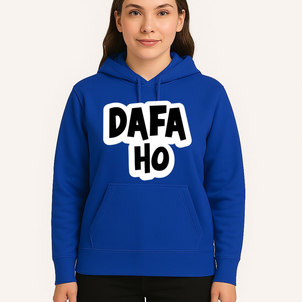 Dafa Ho South Asian Indian Humor Great Gift Hoodie