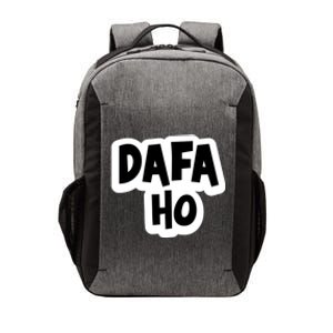 Dafa Ho South Asian Indian Humor Great Gift Vector Backpack