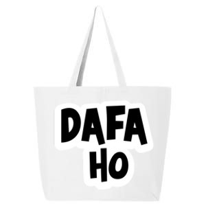 Dafa Ho South Asian Indian Humor Great Gift 25L Jumbo Tote