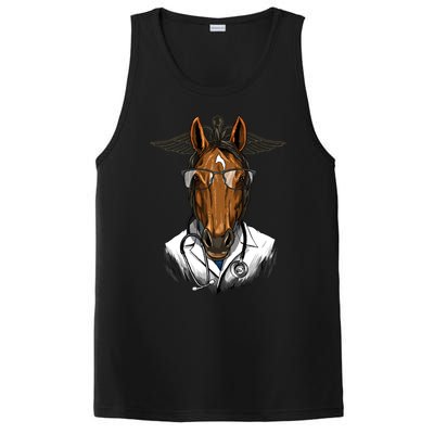 Doctor Horse Surgeon Physician Dr Md Cow Horse Lover Gift PosiCharge Competitor Tank