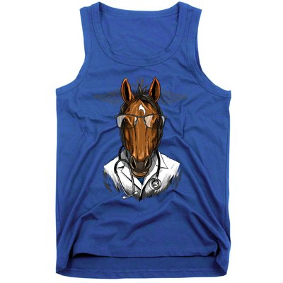 Doctor Horse Surgeon Physician Dr Md Cow Horse Lover Gift Tank Top