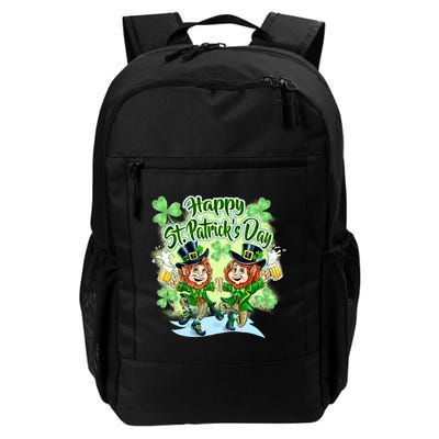 Dancing Happy St. Patrick's Day Leprechauns Backpack