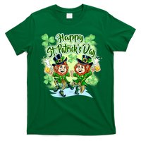 Dancing Happy St. Patrick's Day Leprechauns T-Shirt