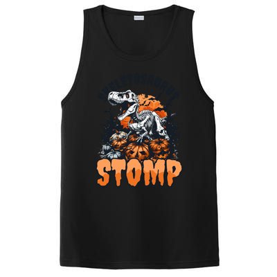 Dinosaur Halloween Skeletosaurus Stomp Great Gift PosiCharge Competitor Tank