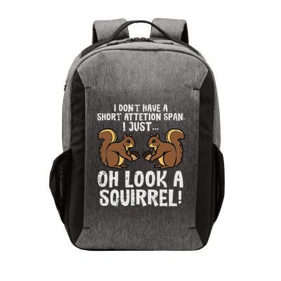 Dont Have Short Attention Span Look Squirrel Vector Backpack