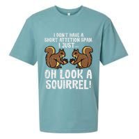 Dont Have Short Attention Span Look Squirrel Sueded Cloud Jersey T-Shirt