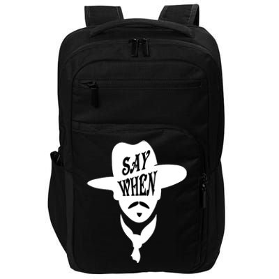 Doc Holliday Say When Impact Tech Backpack