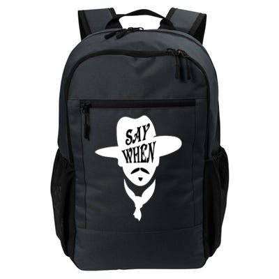 Doc Holliday Say When Daily Commute Backpack