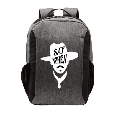 Doc Holliday Say When Vector Backpack