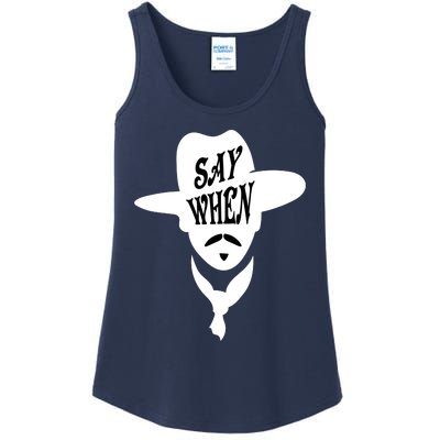 Doc Holliday Say When Ladies Essential Tank