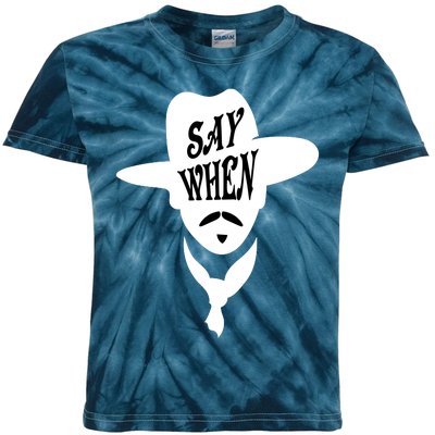 Doc Holliday Say When Kids Tie-Dye T-Shirt