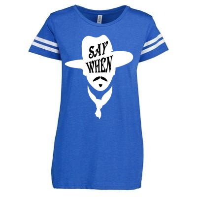 Doc Holliday Say When Enza Ladies Jersey Football T-Shirt