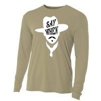 Doc Holliday Say When Cooling Performance Long Sleeve Crew