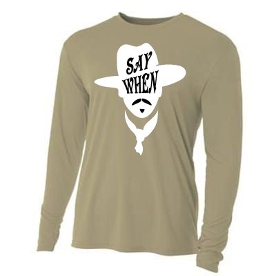 Doc Holliday Say When Cooling Performance Long Sleeve Crew