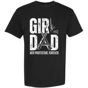 Dad Her Solder Forever Proud Fathers Day Dad Garment-Dyed Heavyweight T-Shirt