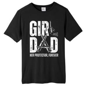 Dad Her Solder Forever Proud Fathers Day Dad Tall Fusion ChromaSoft Performance T-Shirt