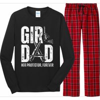 Dad Her Solder Forever Proud Fathers Day Dad Long Sleeve Pajama Set