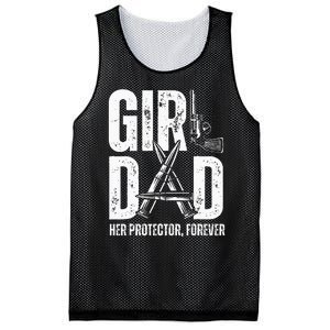 Dad Her Solder Forever Proud Fathers Day Dad Mesh Reversible Basketball Jersey Tank