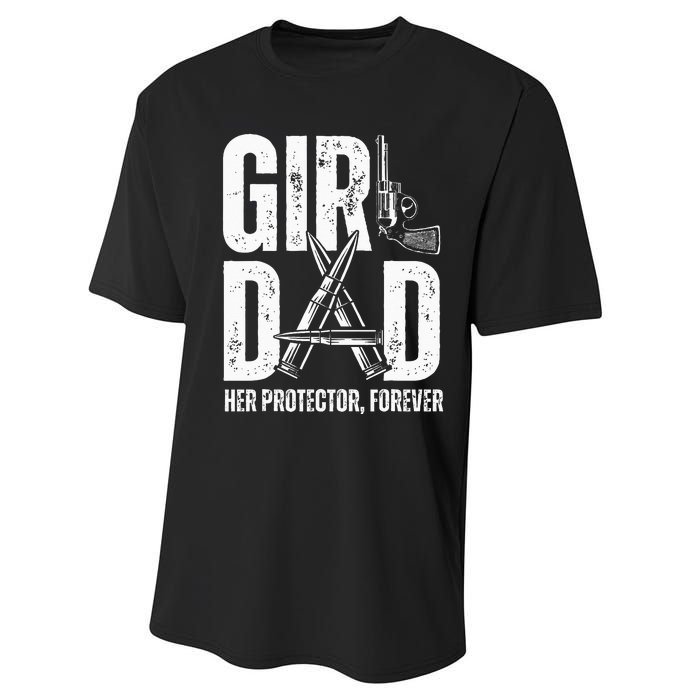 Dad Her Solder Forever Proud Fathers Day Dad Performance Sprint T-Shirt