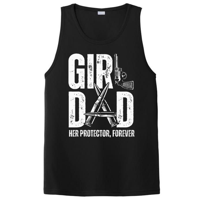 Dad Her Solder Forever Proud Fathers Day Dad PosiCharge Competitor Tank