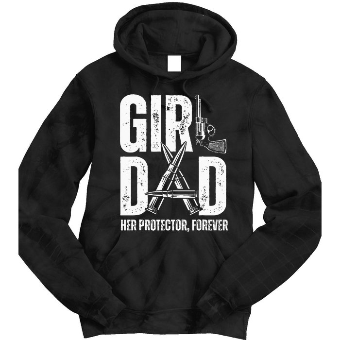 Dad Her Solder Forever Proud Fathers Day Dad Tie Dye Hoodie