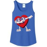 Dabbing Heart Sunglasses Funny Valentines Day Gift Ladies Essential Tank