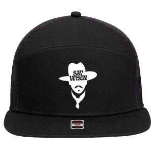 Doc Holliday Say When 7 Panel Mesh Trucker Snapback Hat