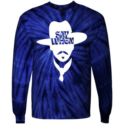 Doc Holliday Say When Tie-Dye Long Sleeve Shirt