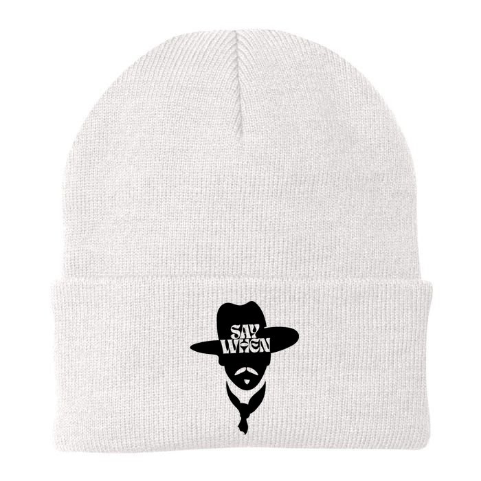 Doc Holliday Say When Knit Cap Winter Beanie