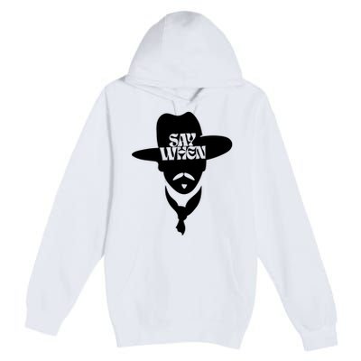 Doc Holliday Say When Premium Pullover Hoodie