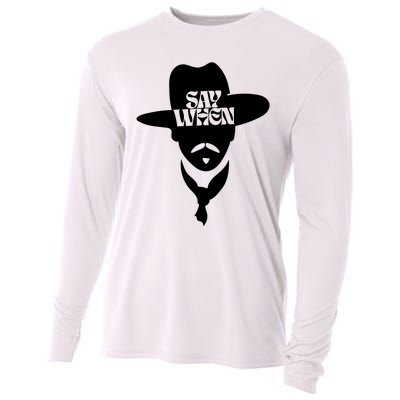 Doc Holliday Say When Cooling Performance Long Sleeve Crew