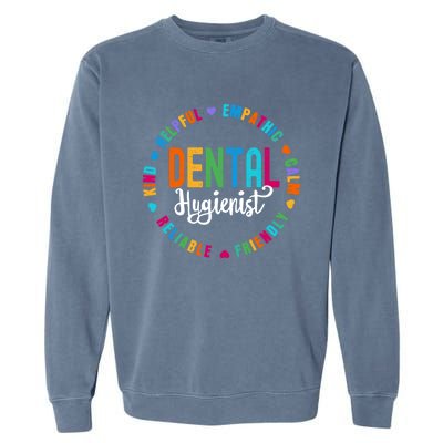 Dental Hygienist Squad Appreciation Week Healthcare Dental Gift Garment-Dyed Sweatshirt