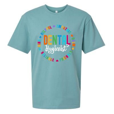 Dental Hygienist Squad Appreciation Week Healthcare Dental Gift Sueded Cloud Jersey T-Shirt